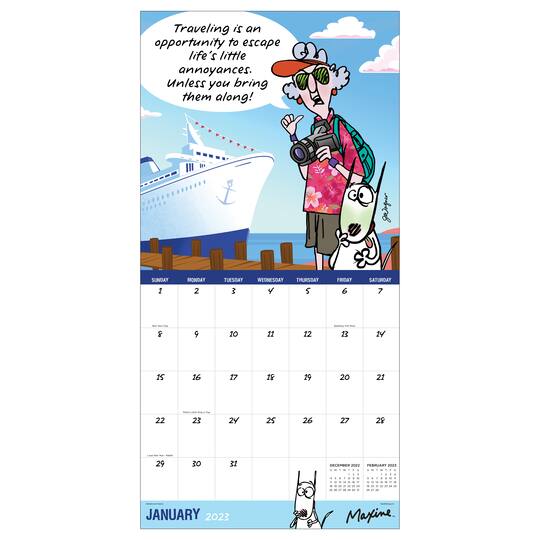 TF Publishing 2023 Maxine Road Trip Wall Calendar Michaels tf-publishing-2023-maxine-road-trip-wall-calendar-michaels